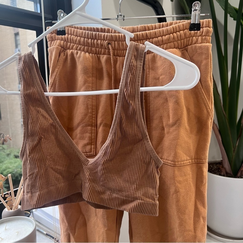 Bralette and sweat set